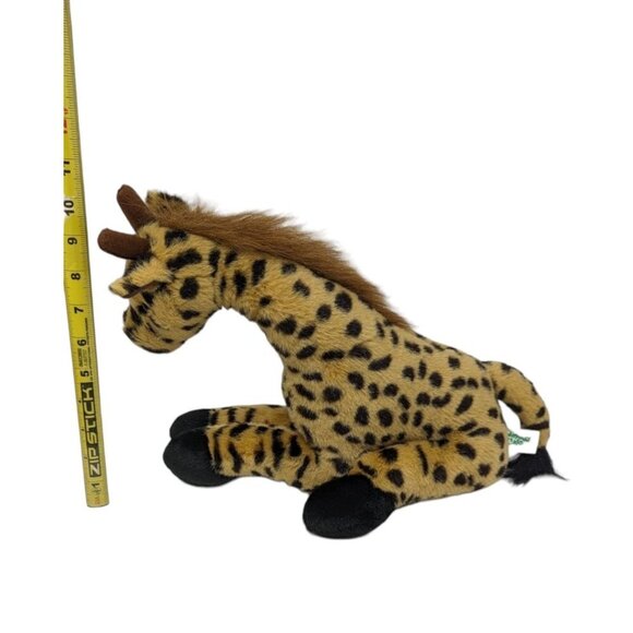 Rainforest Cafe Yellow Black Spotted Giraffe Plush Stuffed Animal Soft Toy 14" - Picture 3 of 9